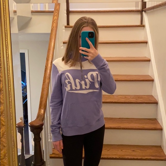 PINK Victoria's Secret Tops - Pink sweatshirt